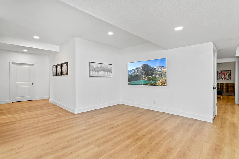 basement finishing project Aurora Colorado